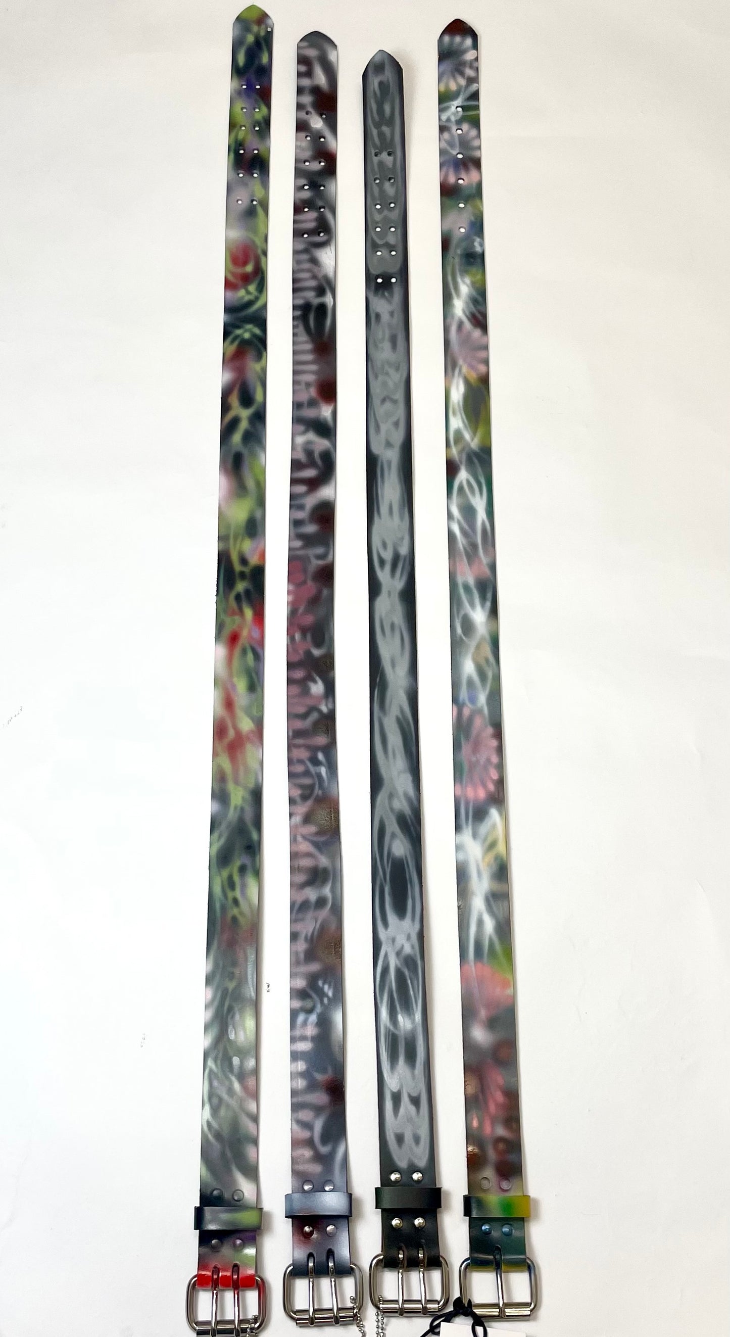 Airbrushed belts