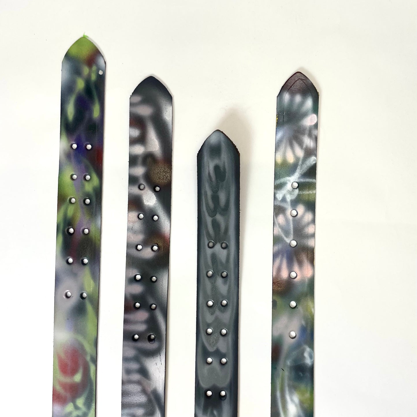 Airbrushed belts