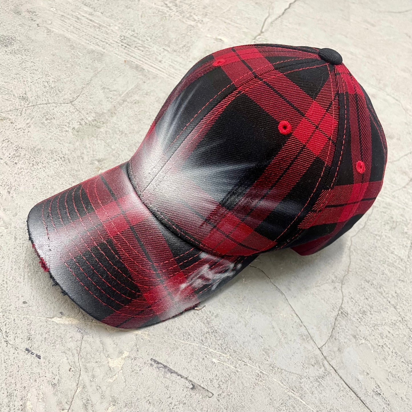tartan lightbeam cap
