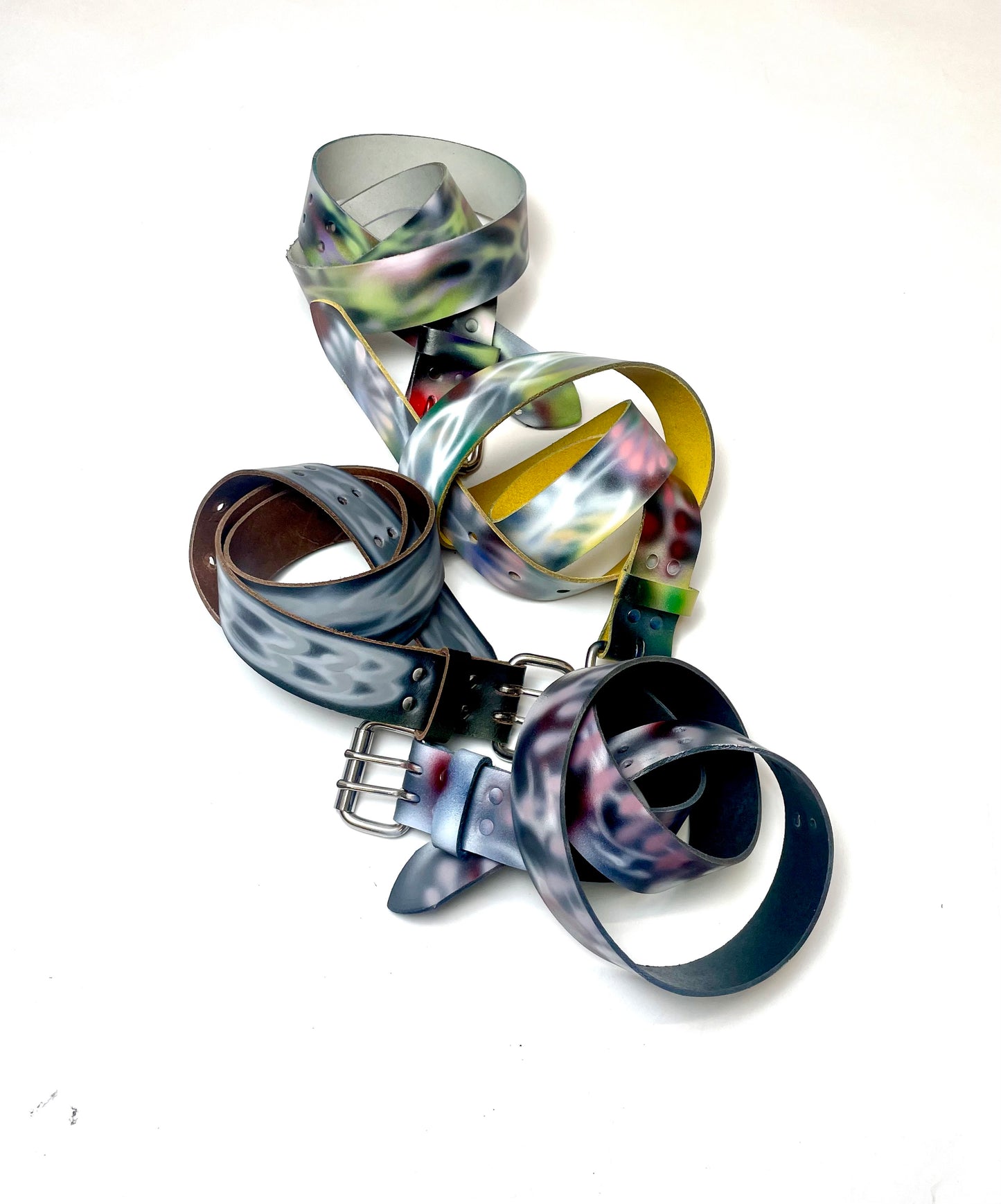 Airbrushed belts