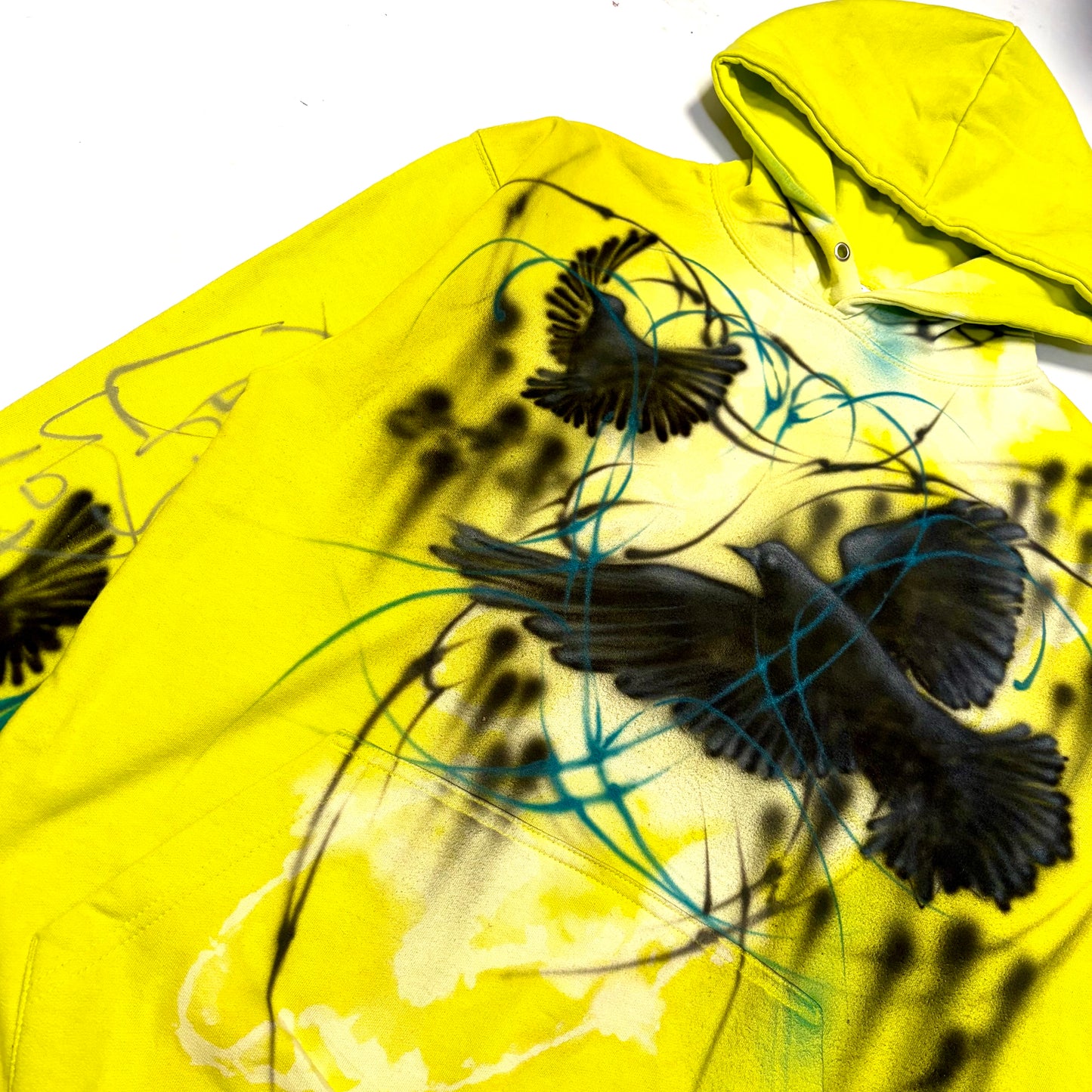 flying raven hoodie