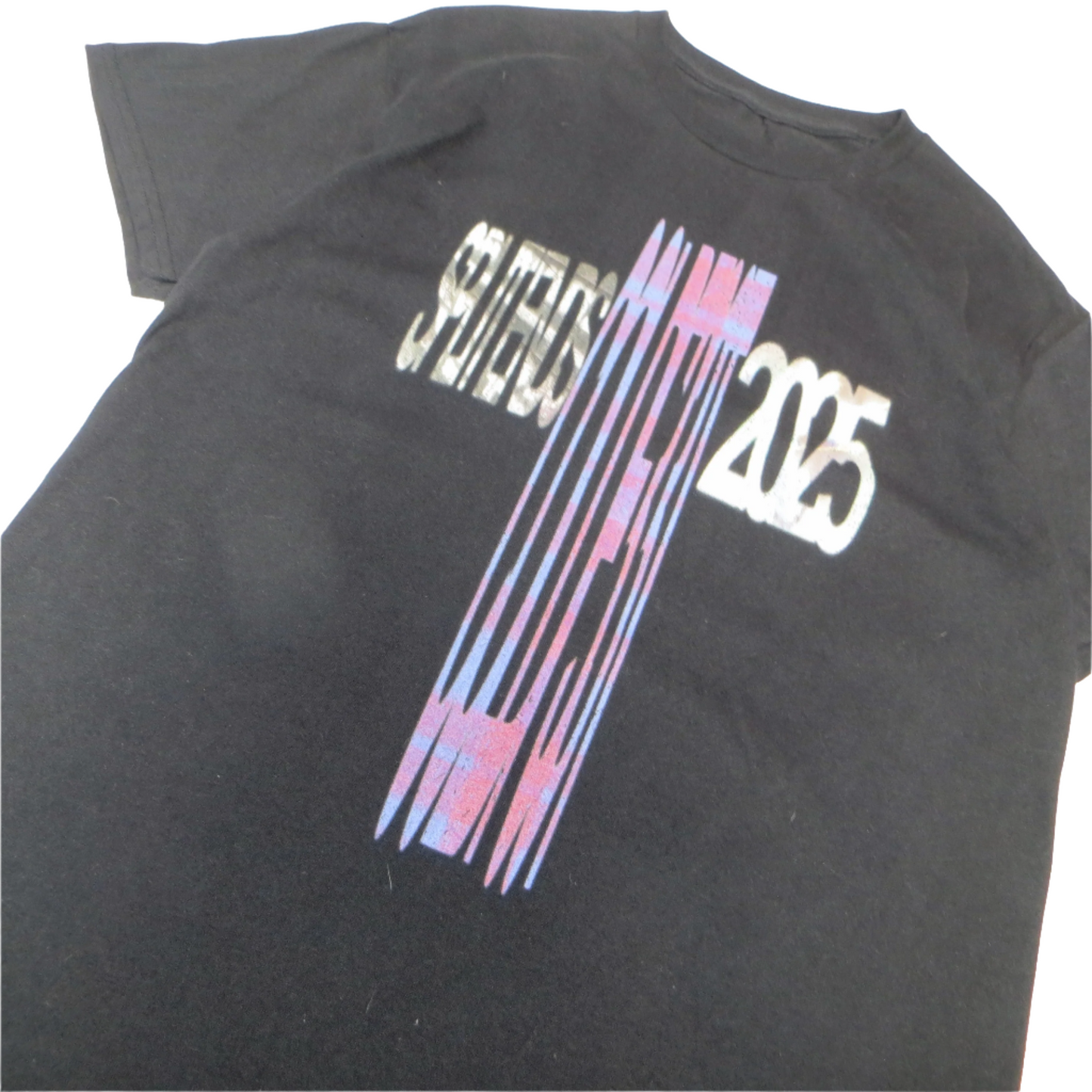 "CROSS TEXT" SHORT SLEEVE