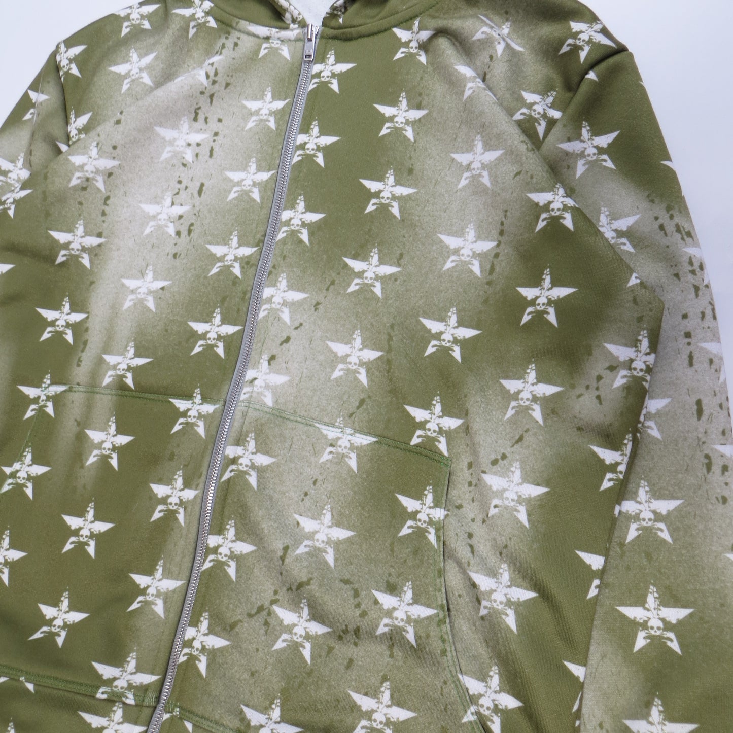 SKULL/STAR ZIP UP