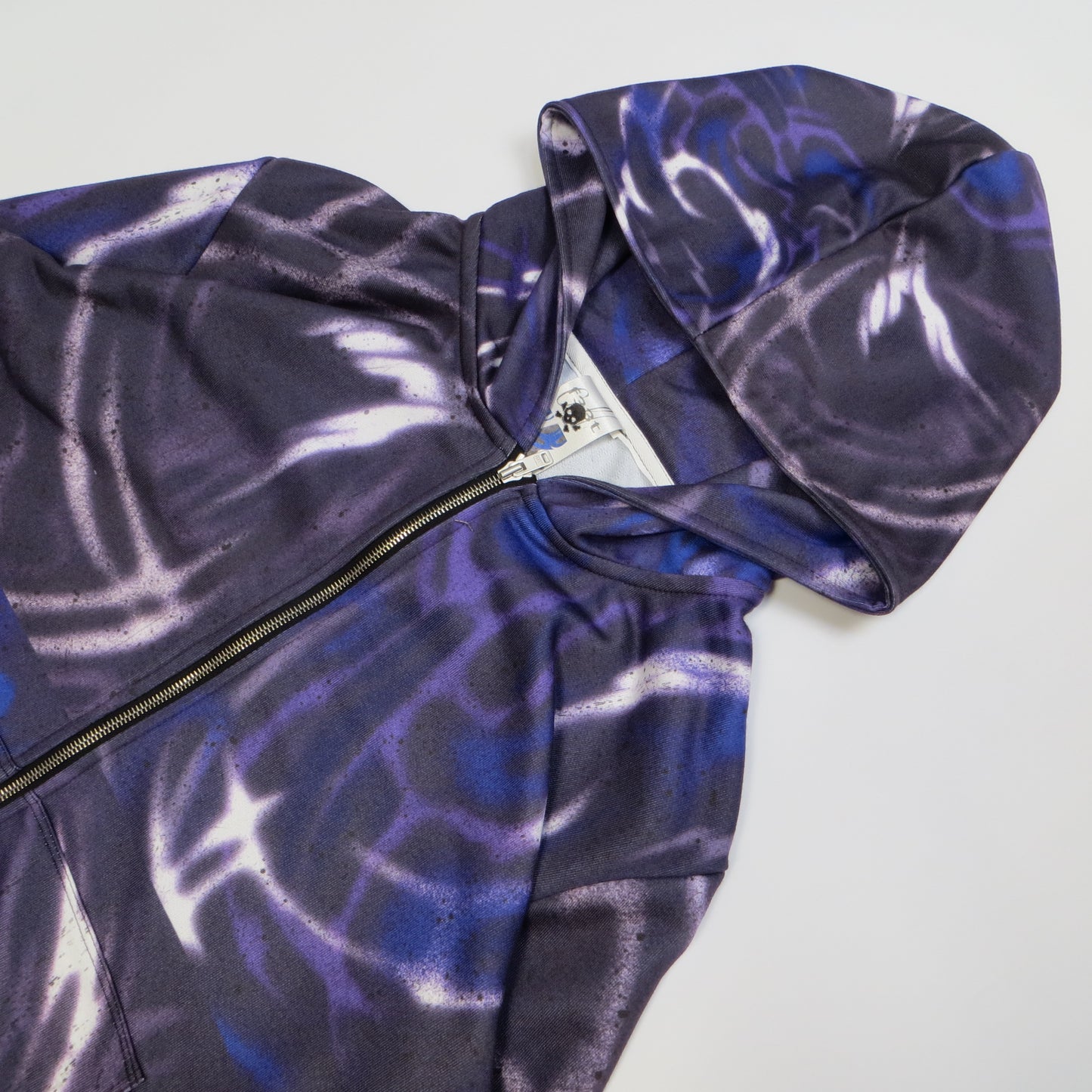 PURPLE FLAMES ZIP-UP