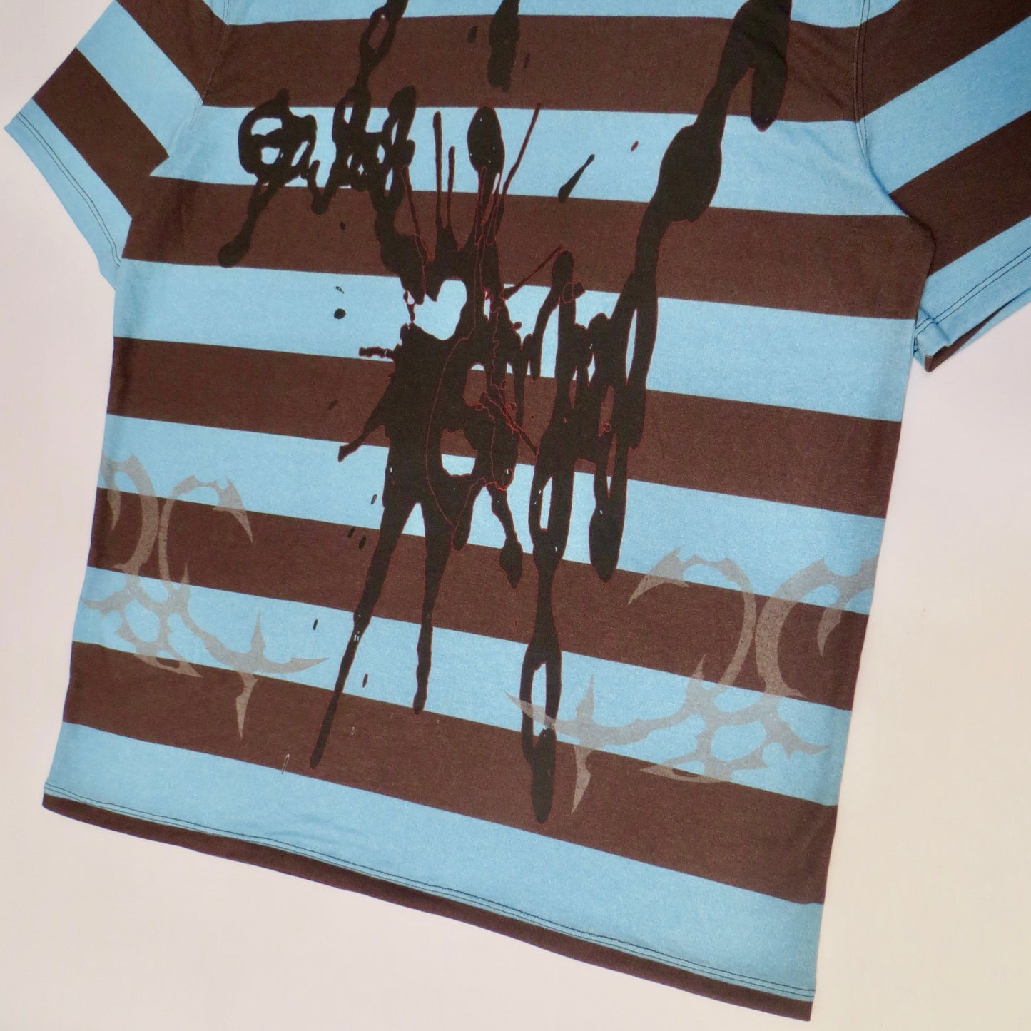 BLUE+BROWN STRIPES