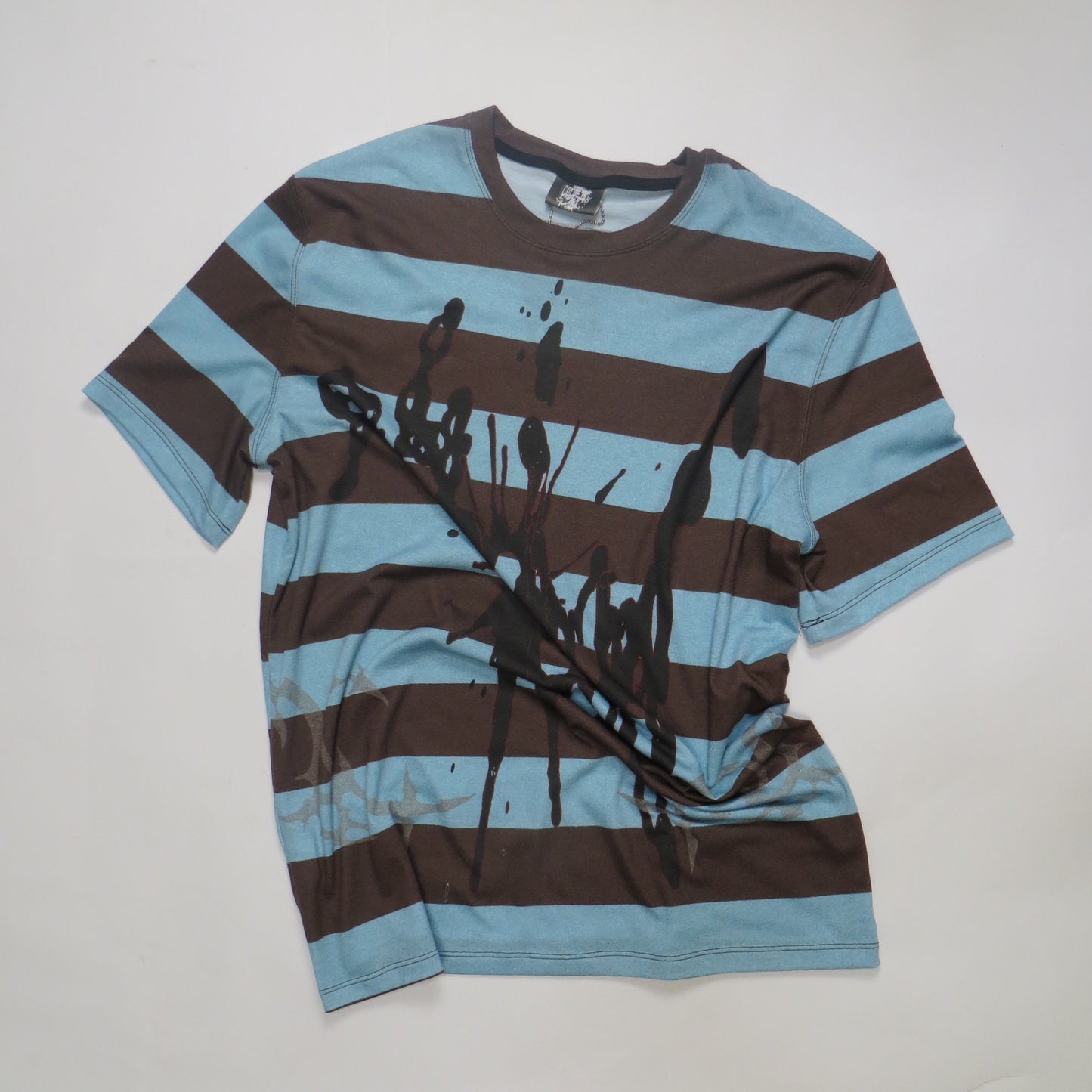 BLUE+BROWN STRIPES