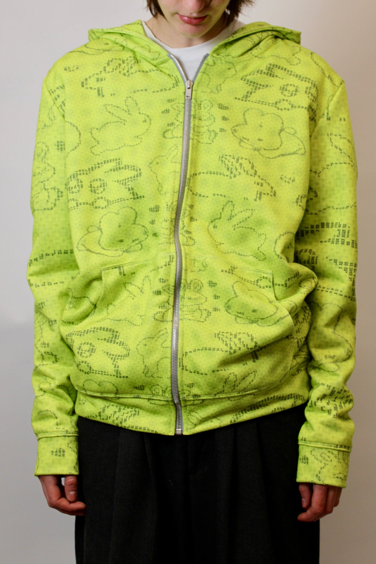 Emoticon zip-up