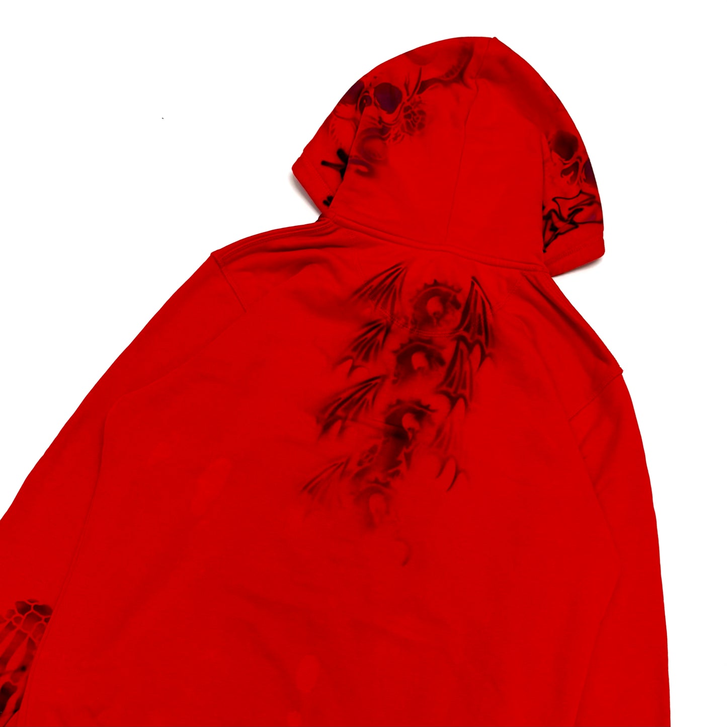 "SKULL PATCH" zip-up