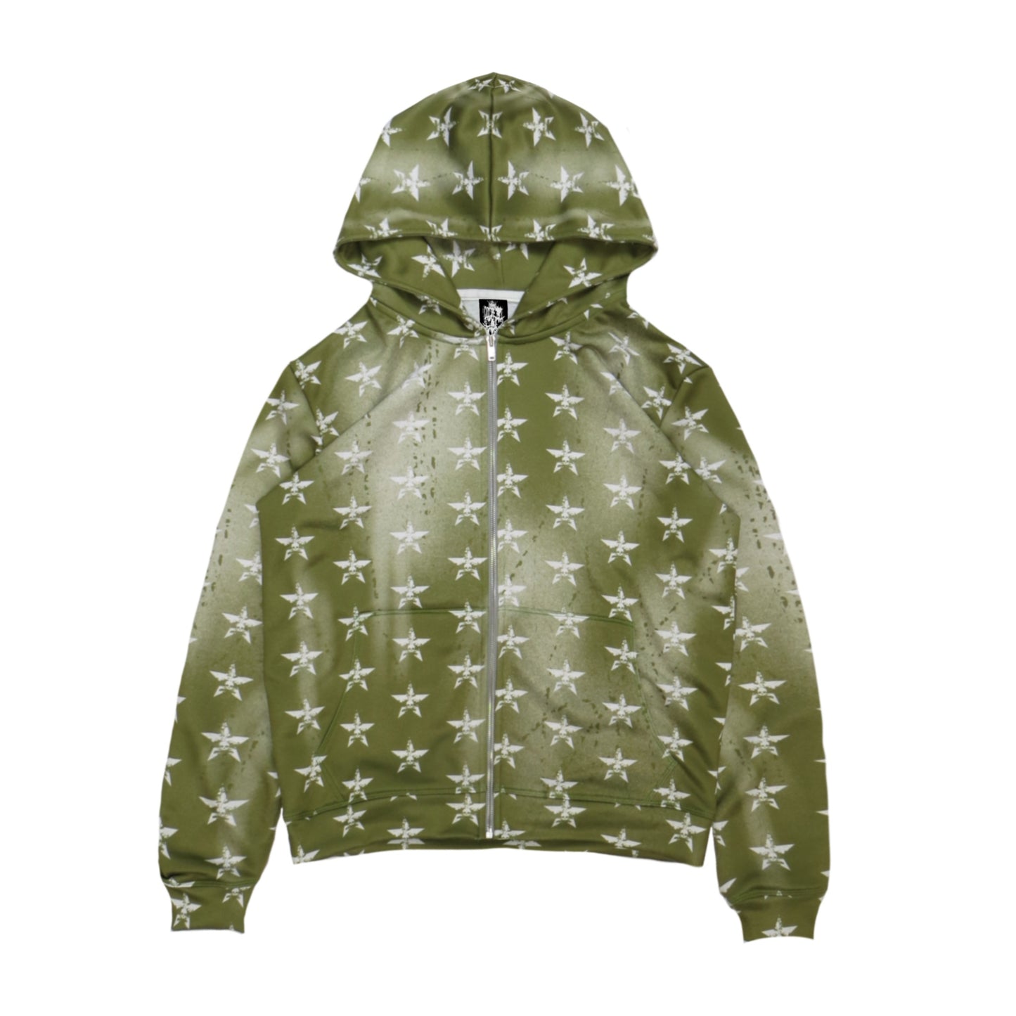 SKULL/STAR ZIP UP