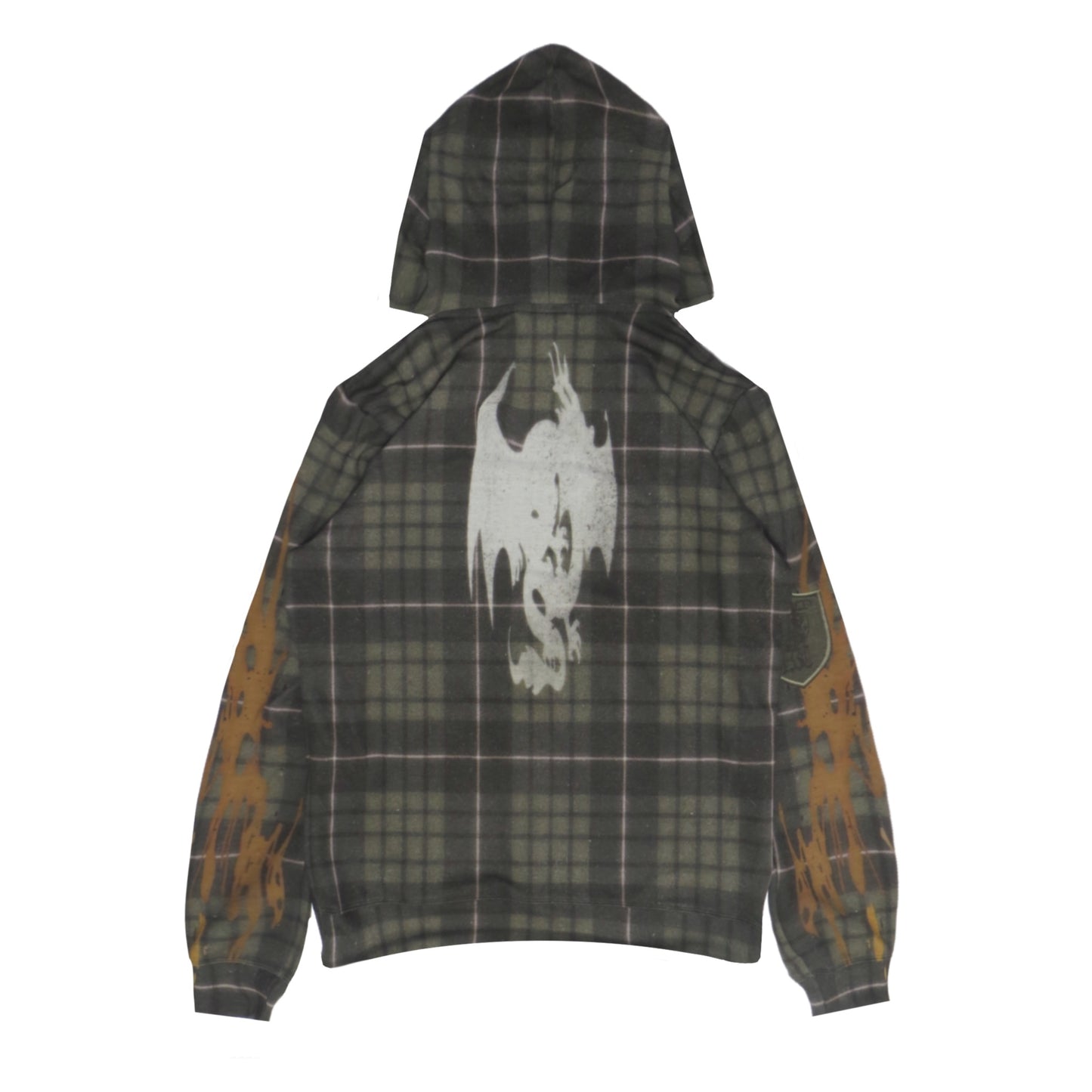TARTAN DRAGON HOODIE
