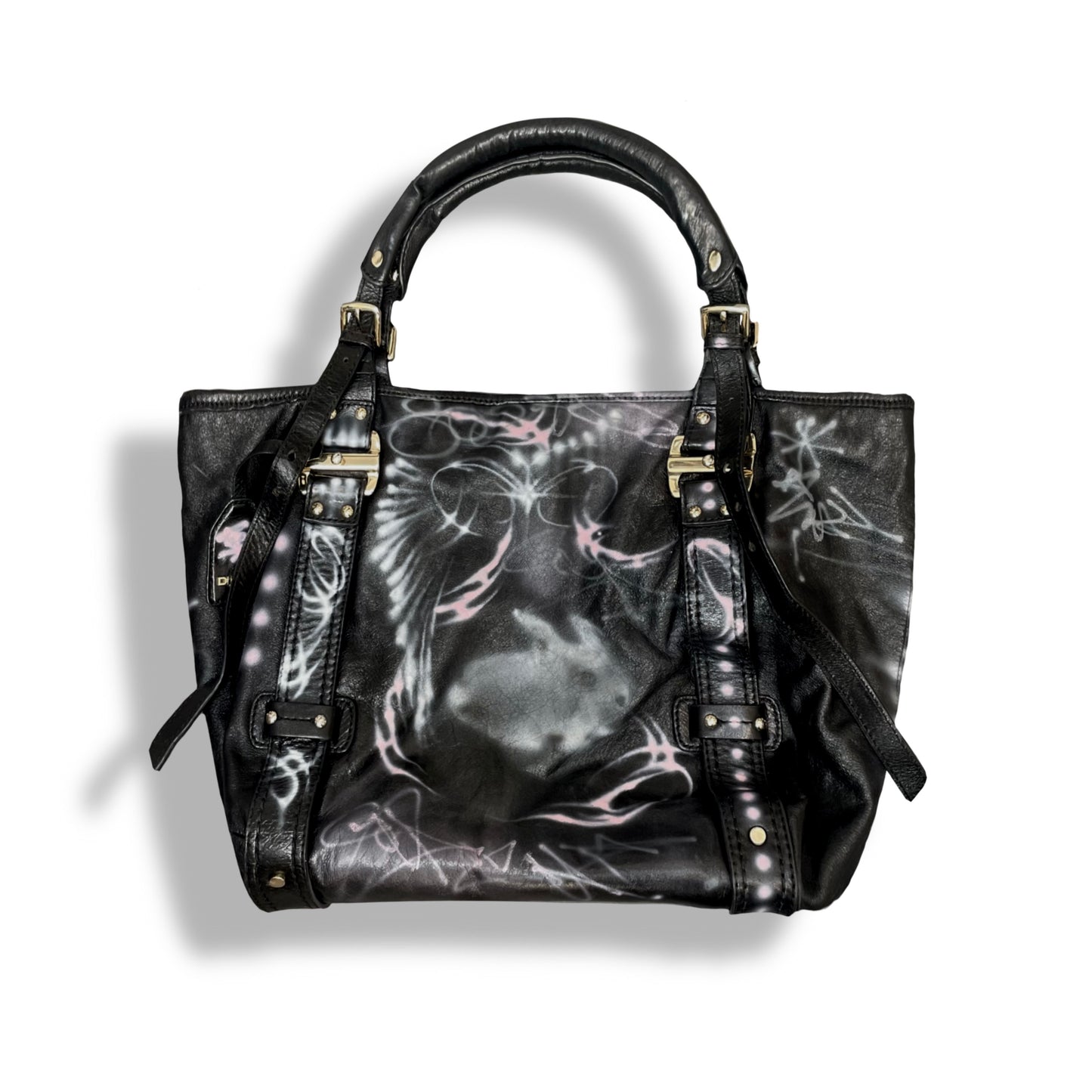 Pink bunny bag