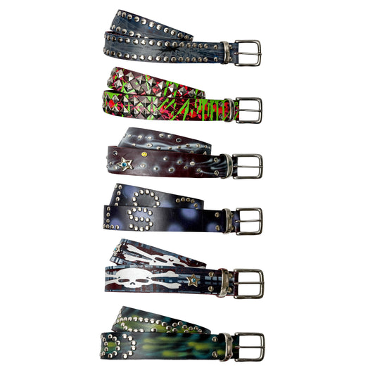 AIRBRUSH+STUDDED BELTS 2026.09
