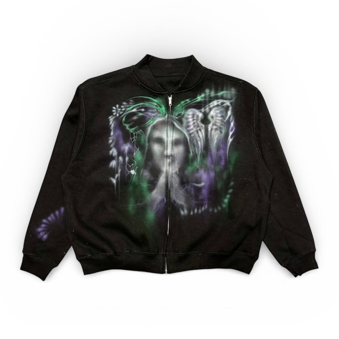 Weeping angel bomber jacket