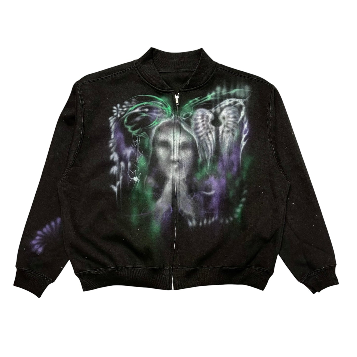 Weeping angel bomber jacket
