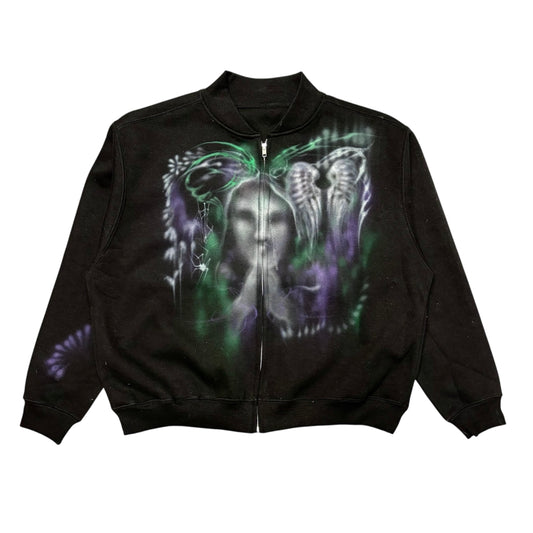 Weeping angel bomber jacket