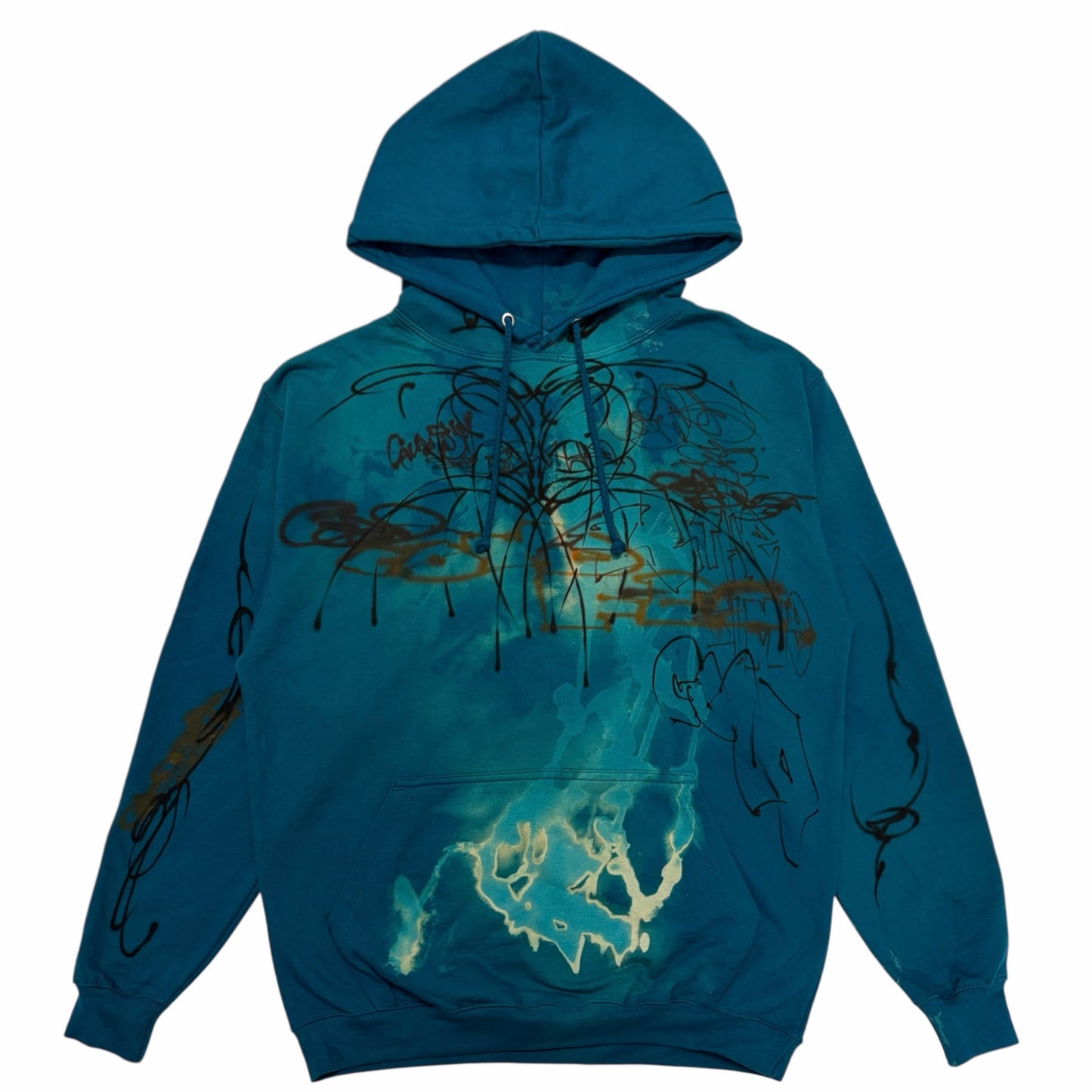 turquoise stripe sleeve