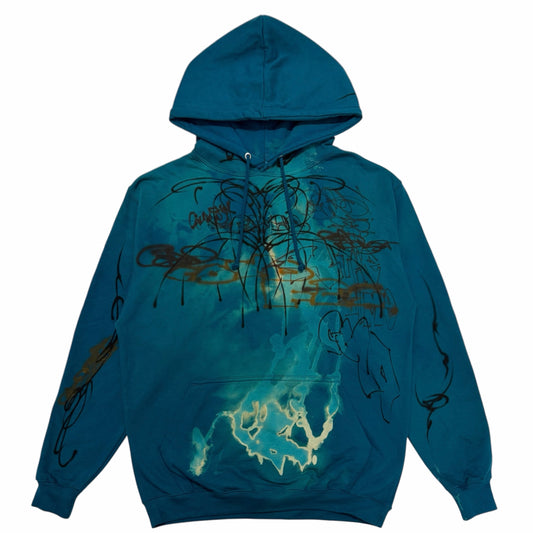 turquoise stripe sleeve