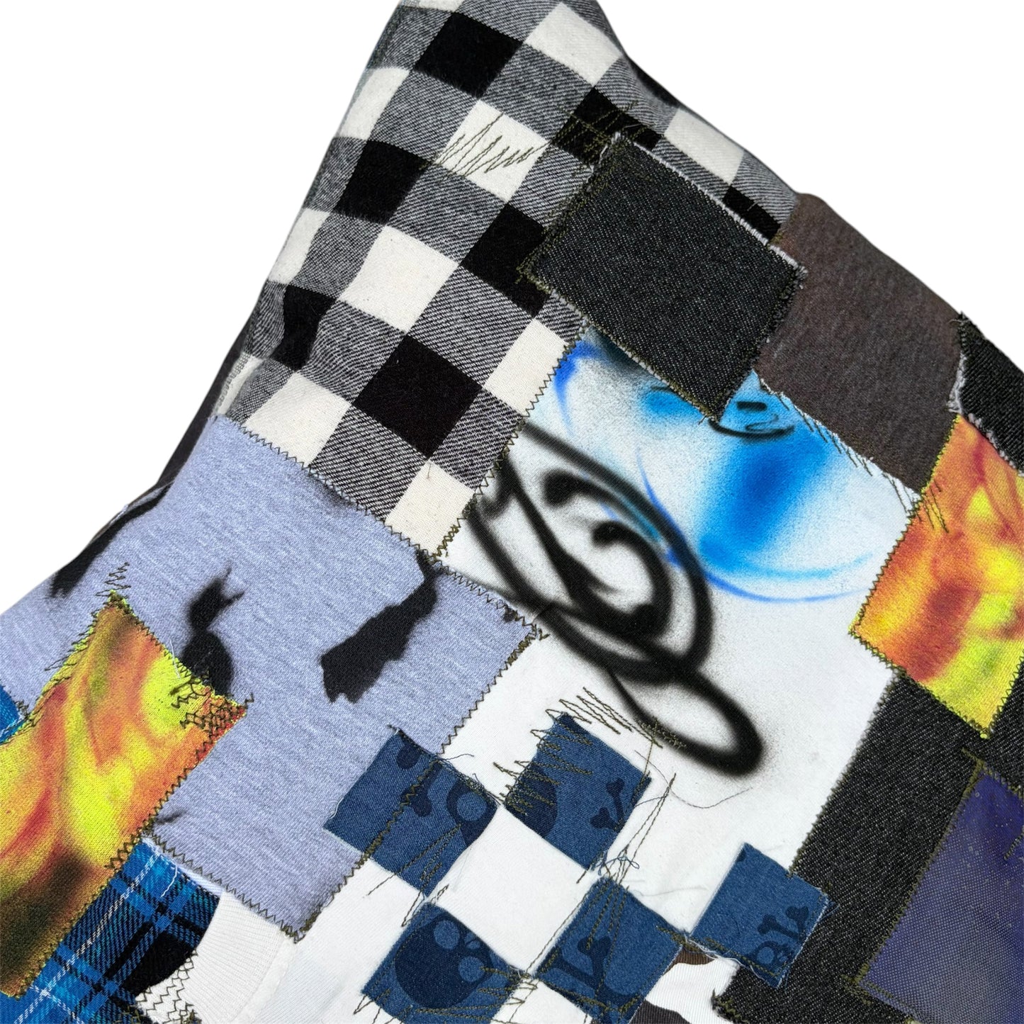 patchwork cushion covers
