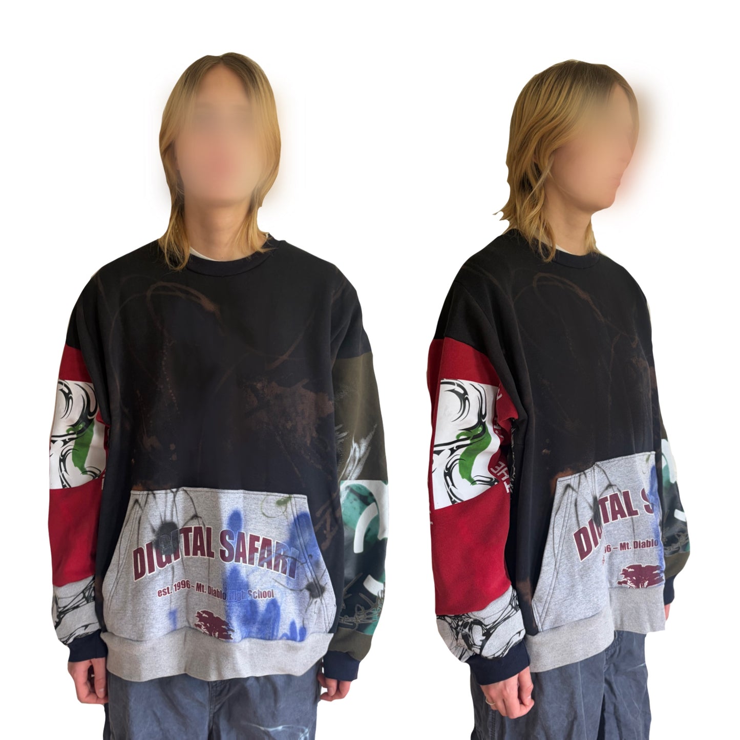 RECONSTRUCTED SWEATSHIRT 2