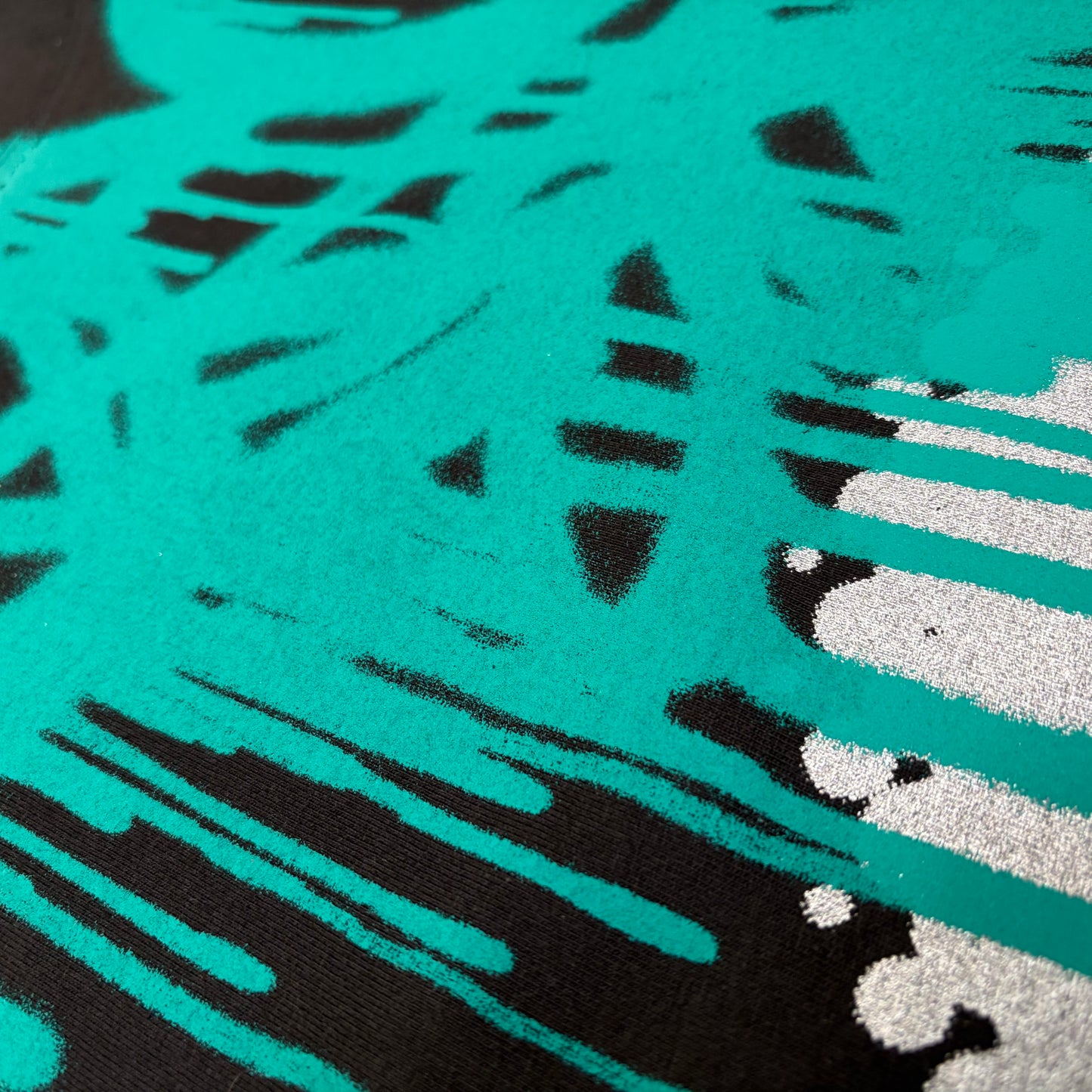 SKULL TAG SHIRT (BLACK)