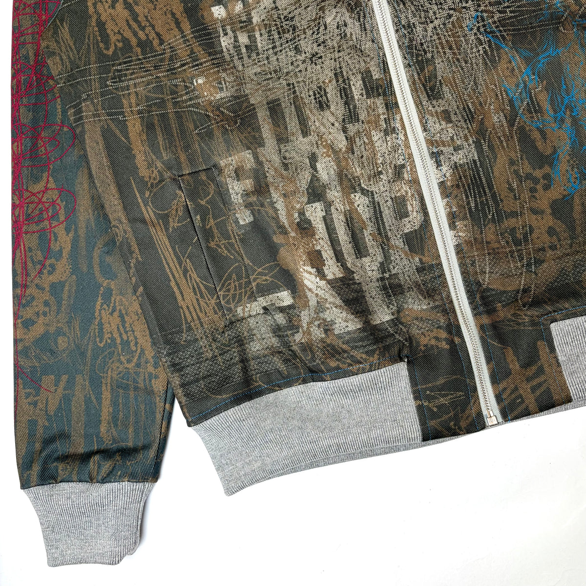 DENIM BOMBER JACKET