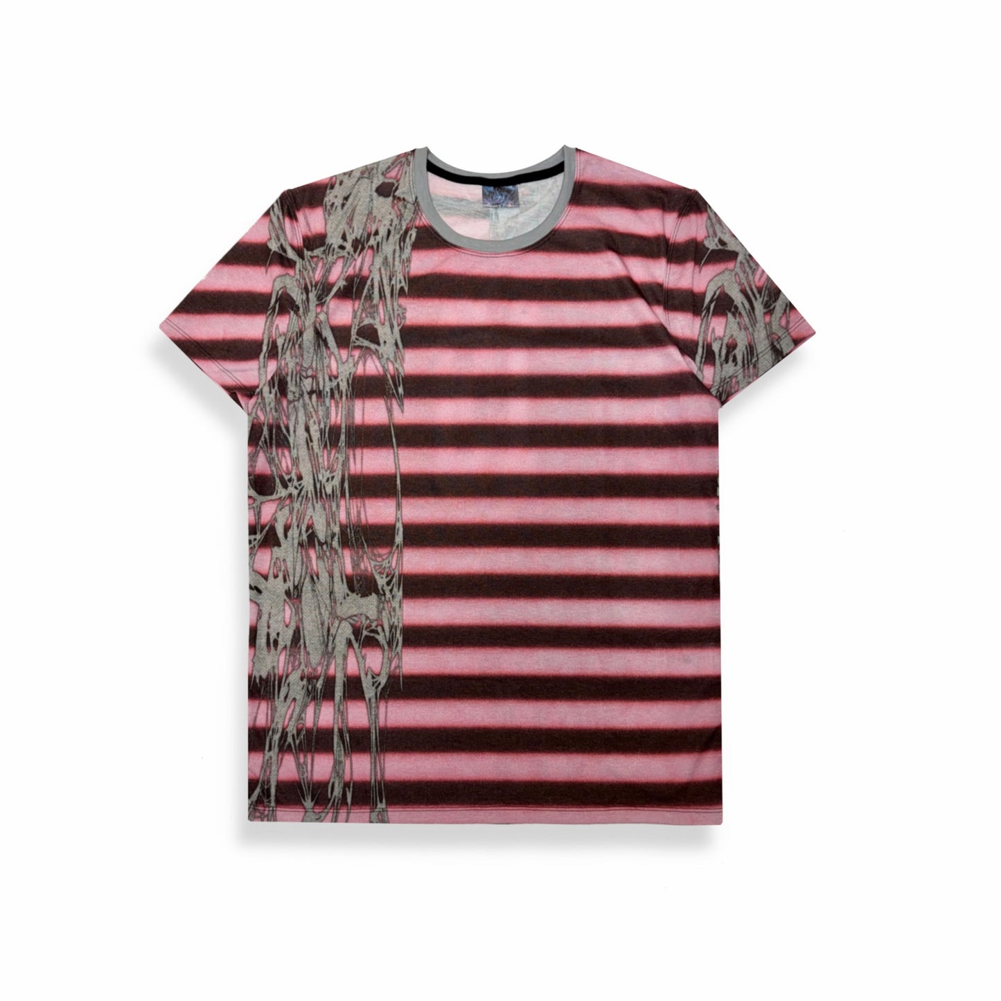 pink silver short sleeve