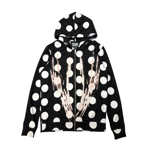 polka dot zip