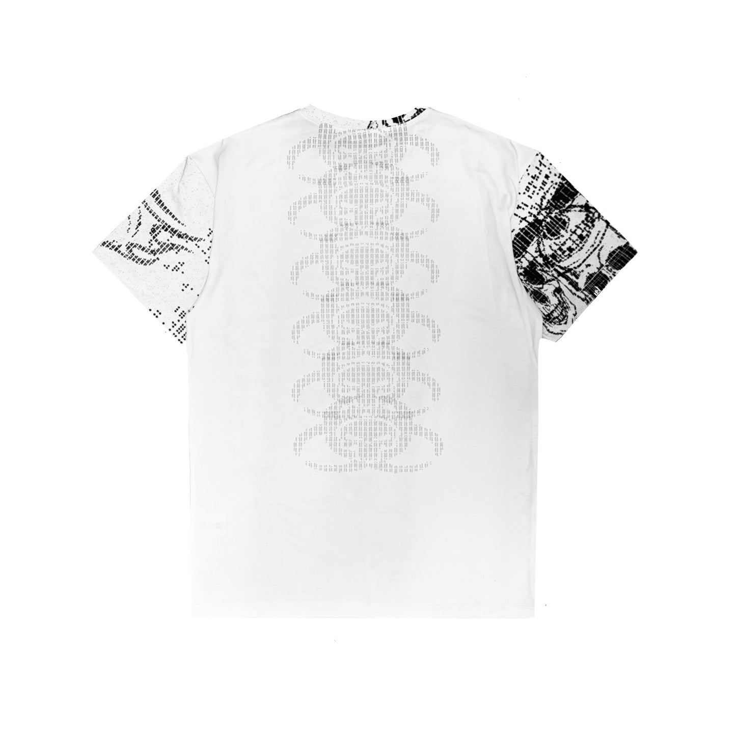 skull emoticon short sleeve