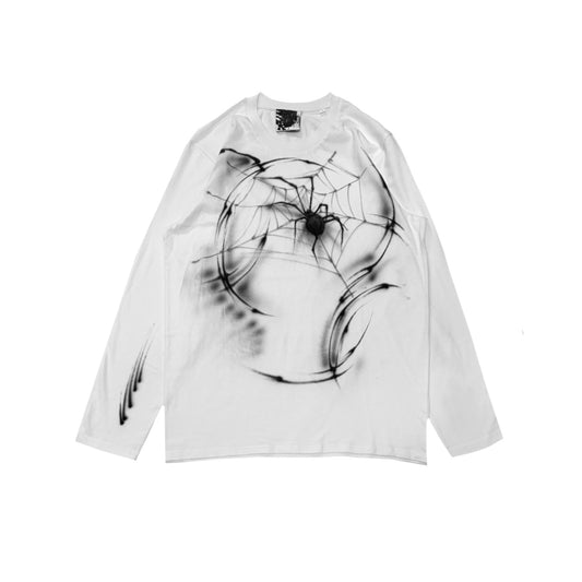 SPIDER LONG-SLEEVE WHITE