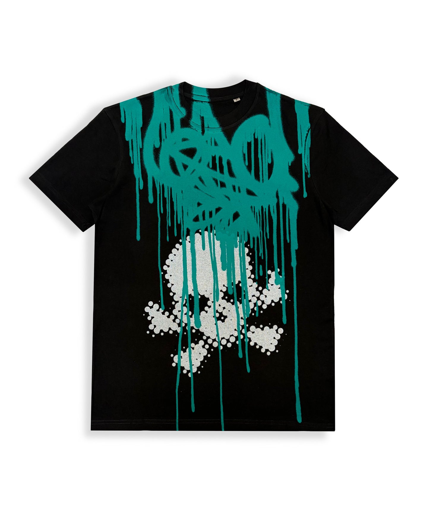 SKULL TAG SHIRT (BLACK)