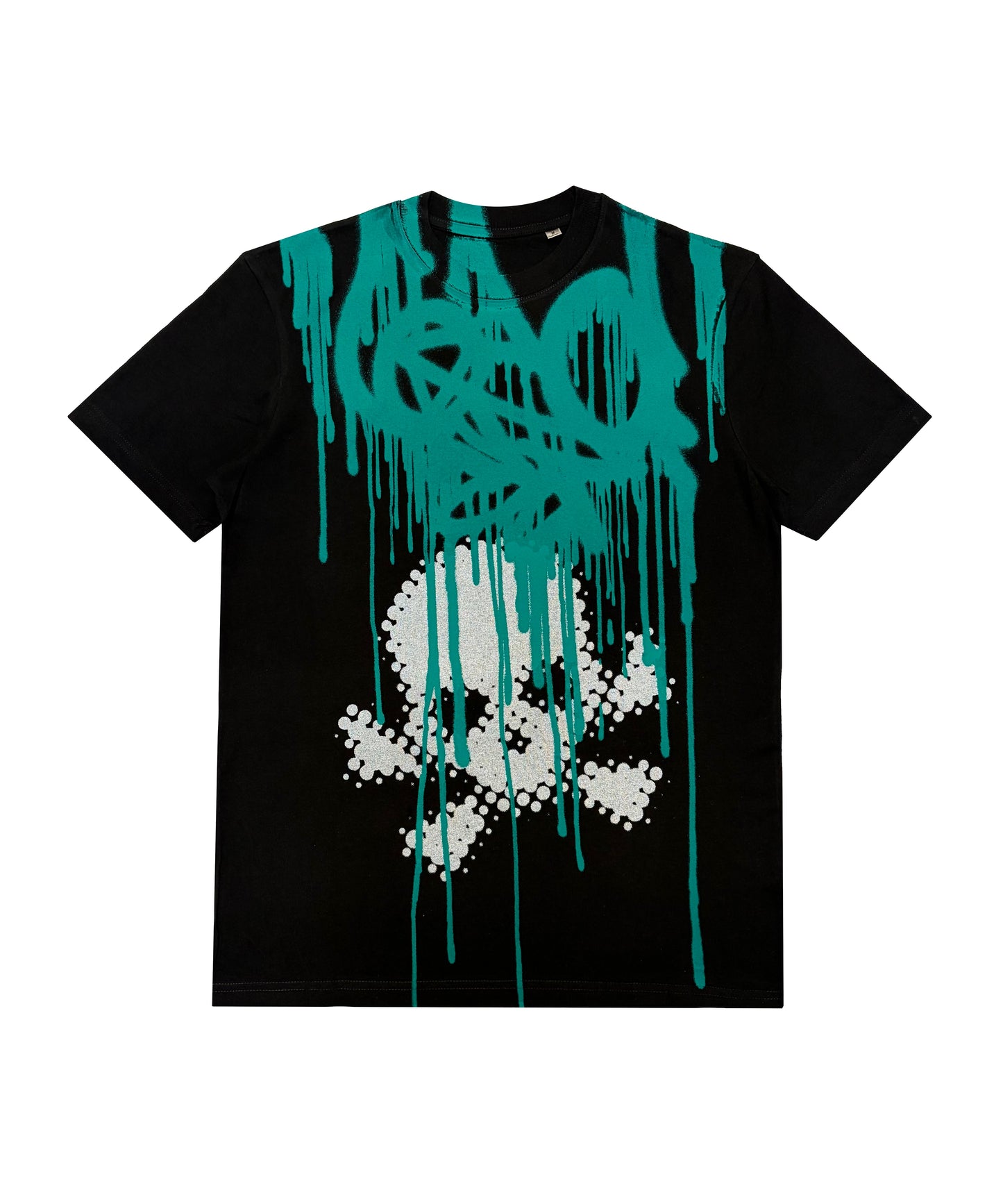 SKULL TAG SHIRT (BLACK)