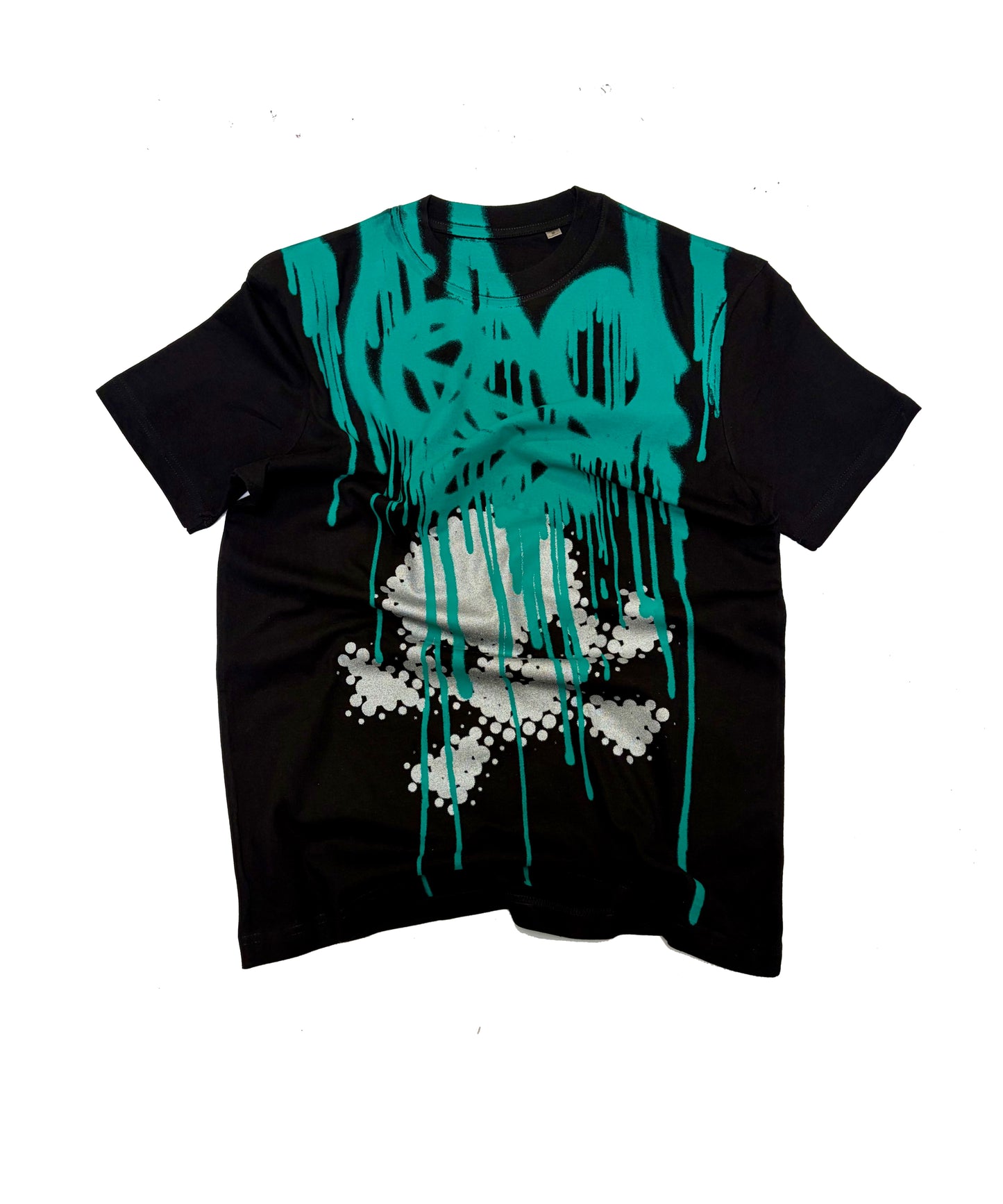 SKULL TAG SHIRT (BLACK)