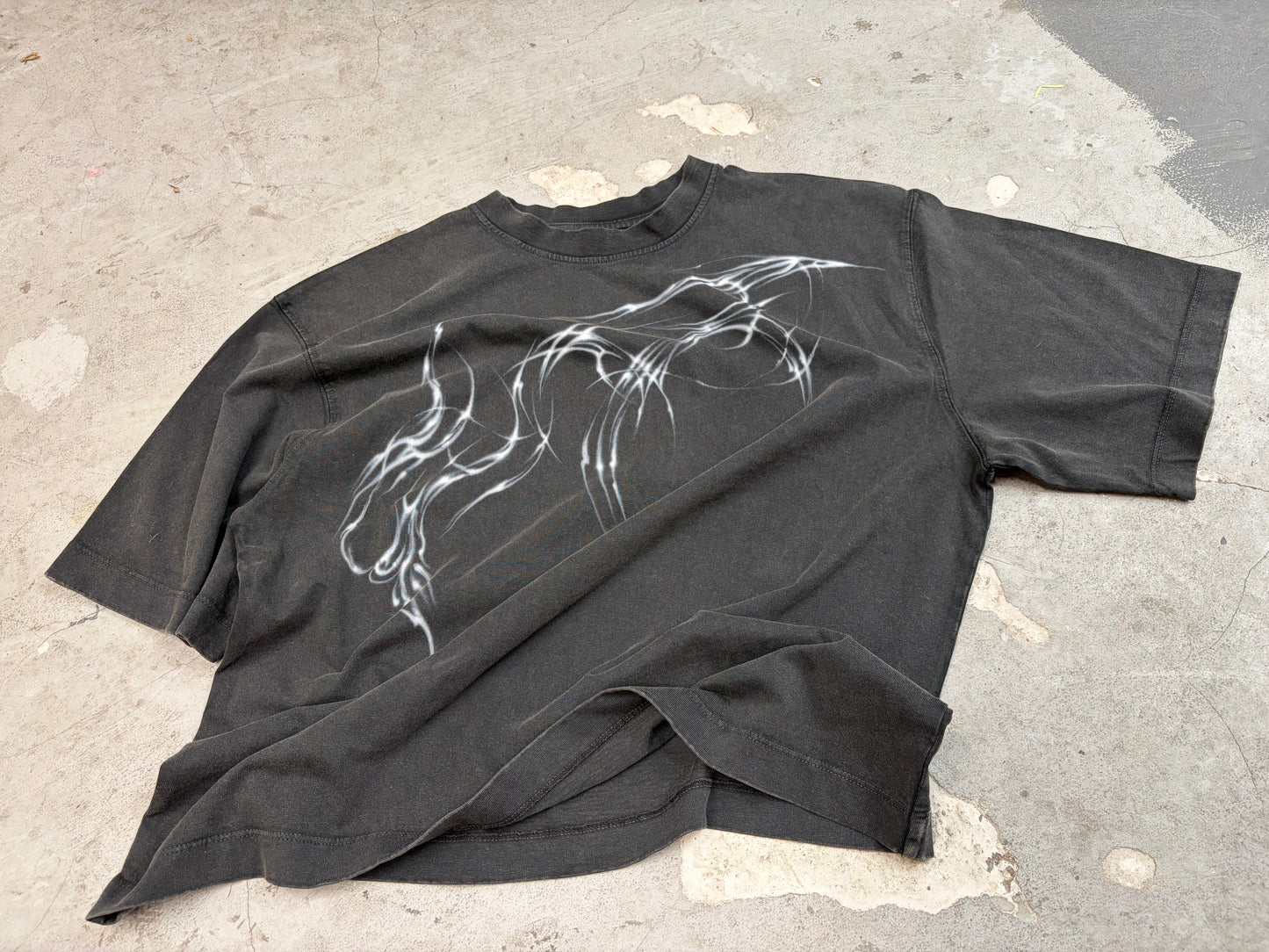 skull-fire short sleeve