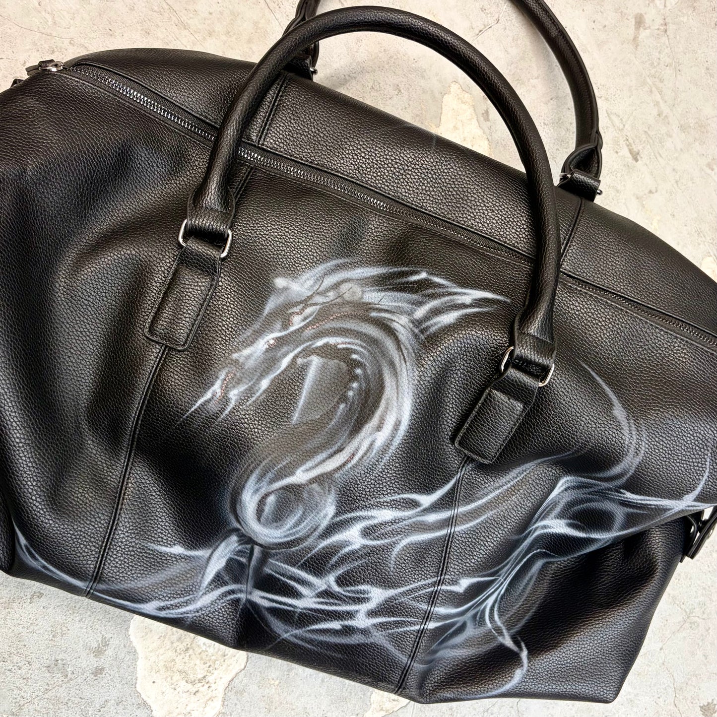 "dragon+sword" weekend bag