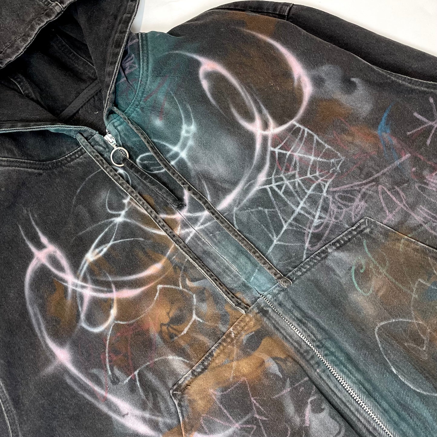 "graffiti22" bomber jacket