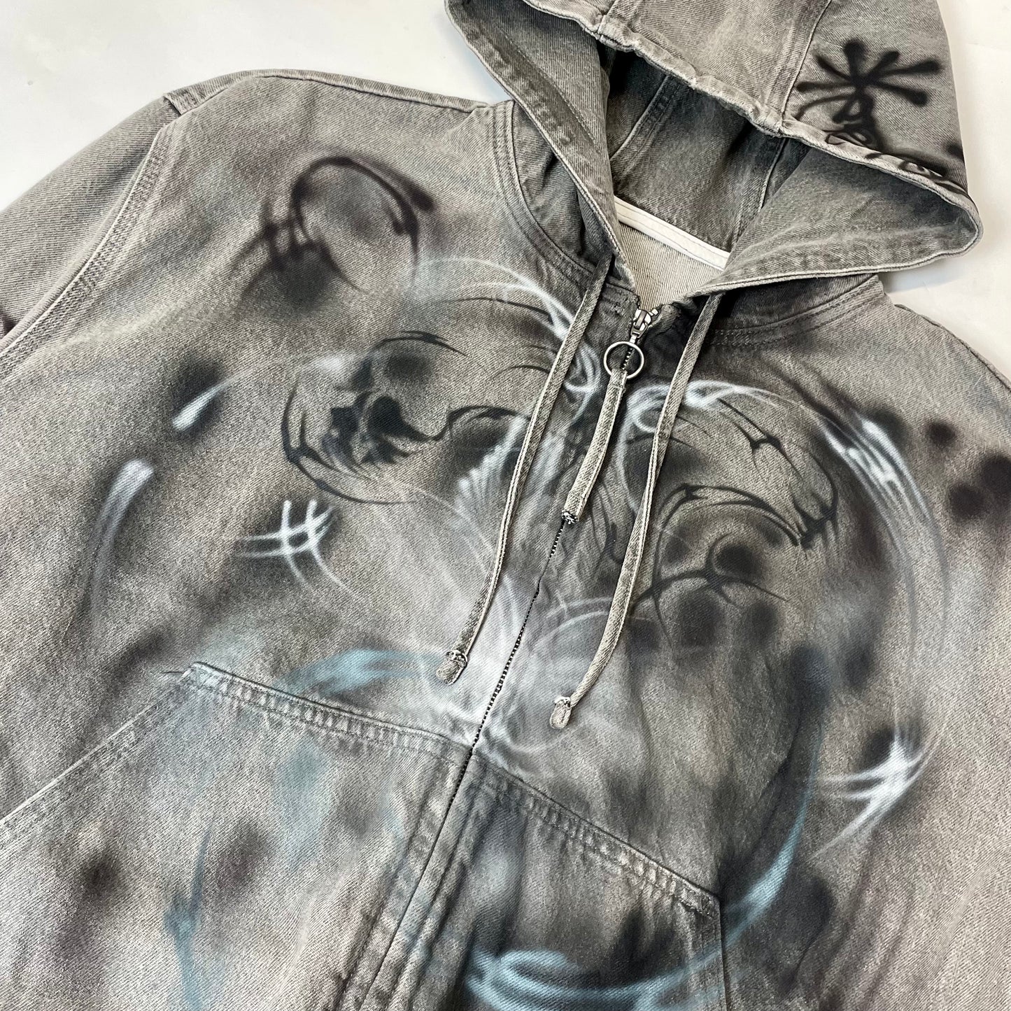 "grey skies" bomber jacket