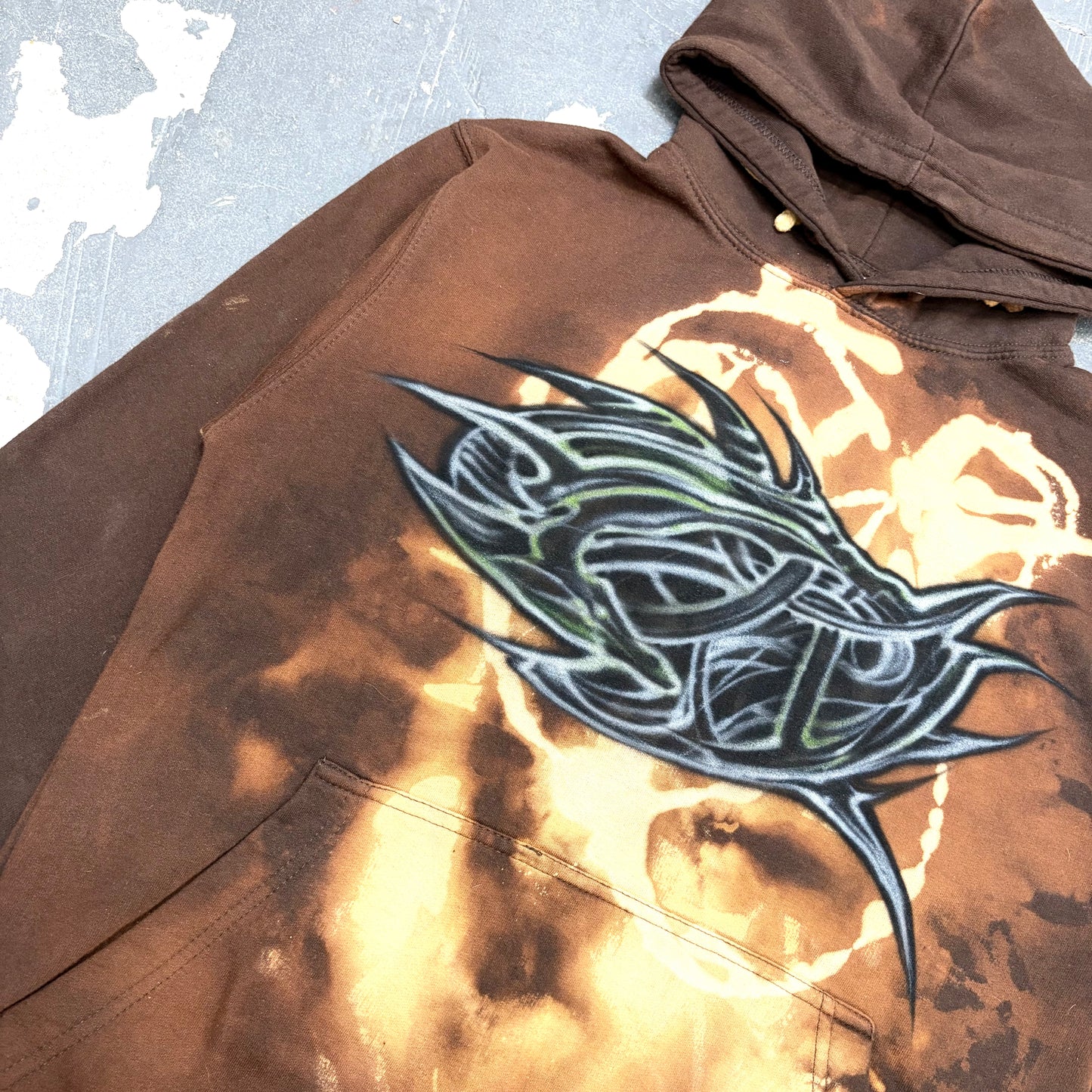 DOUBLE DRAGON AIRBRUSH HOODIE