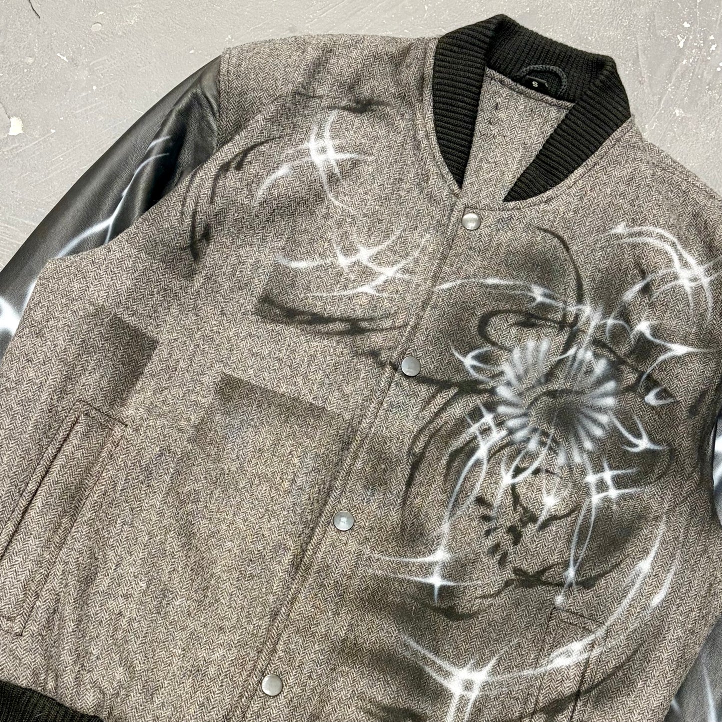 crossed/heart jacket