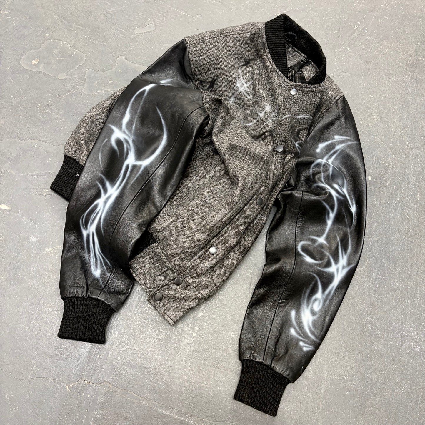 crossed/heart jacket