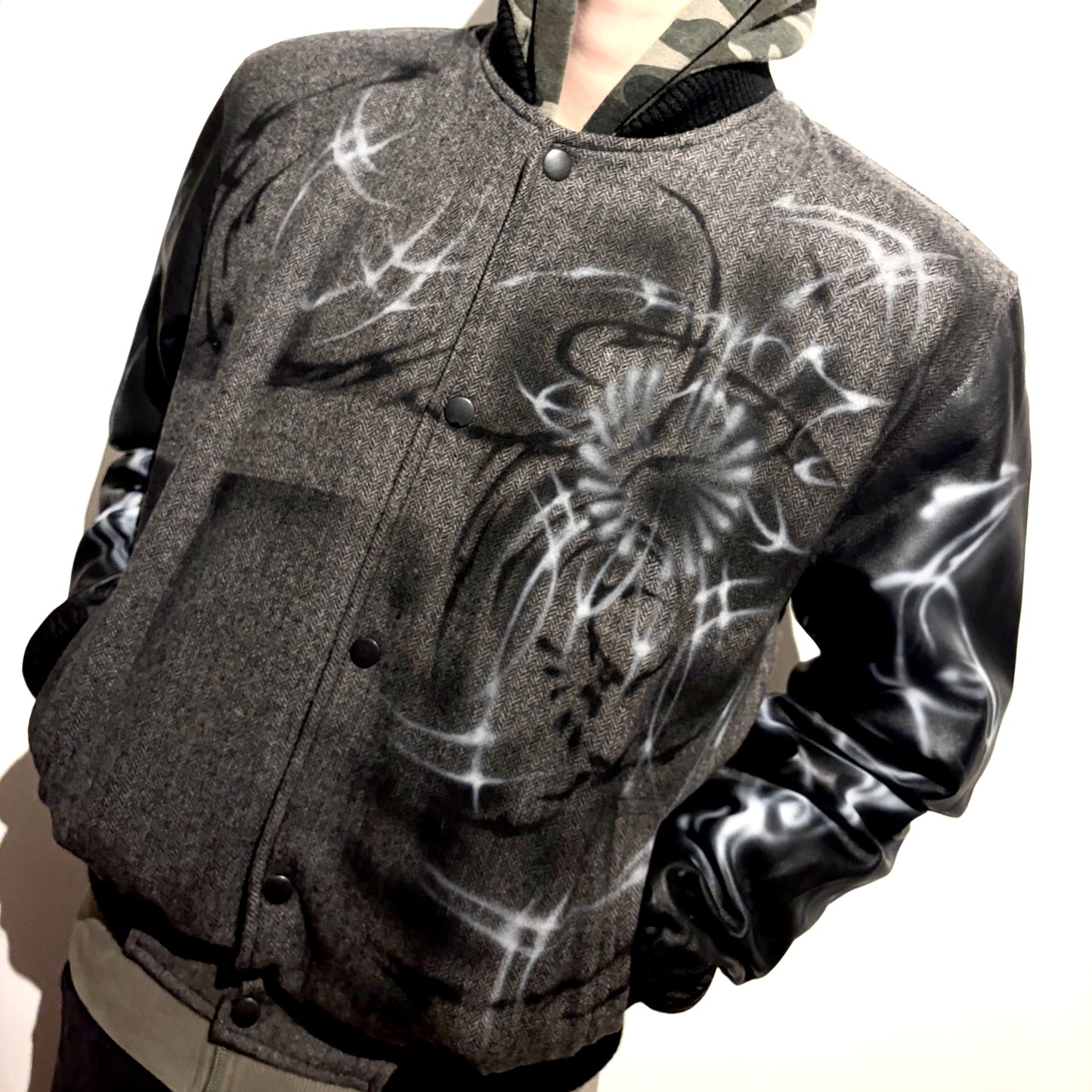 crossed/heart jacket