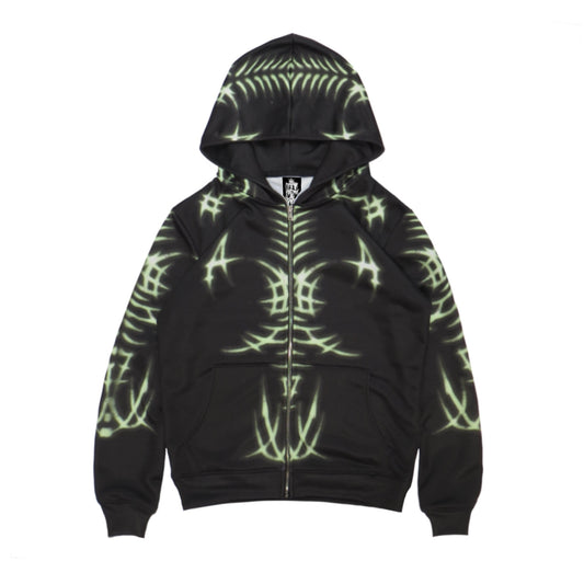 "SPINE" ZIP-UP