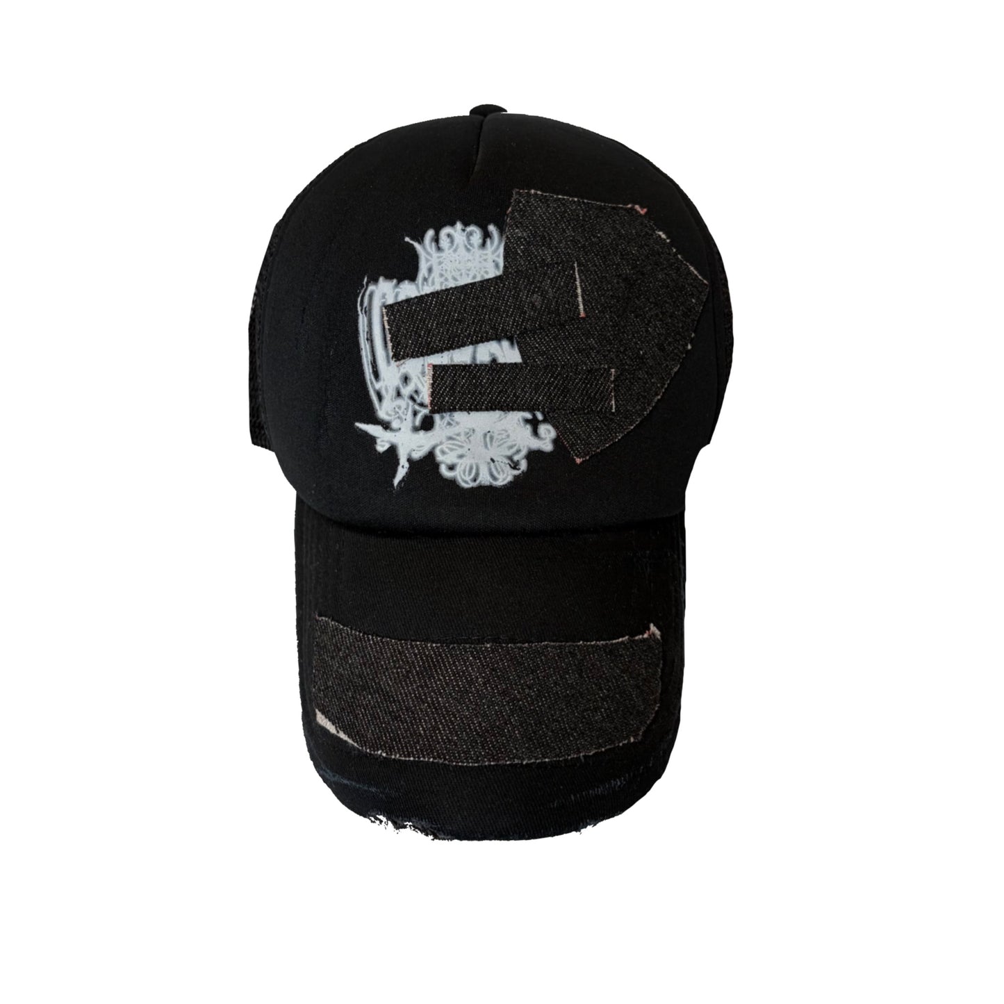 "redacted" trucker cap