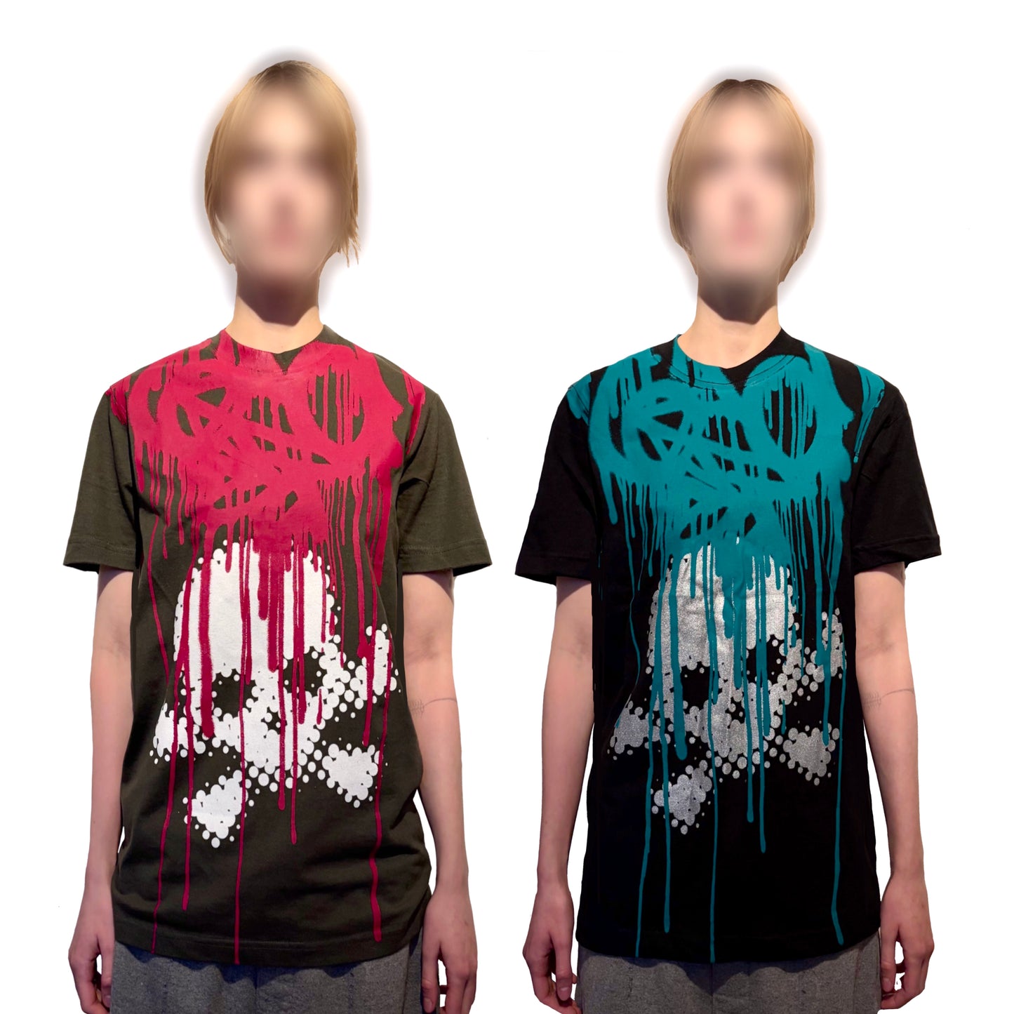 SKULL TAG SHIRT (BLACK)
