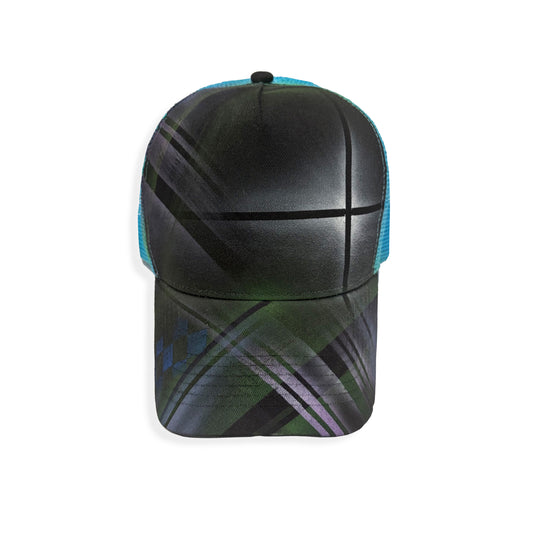 TARTAN AIRBRUSH CAP 2
