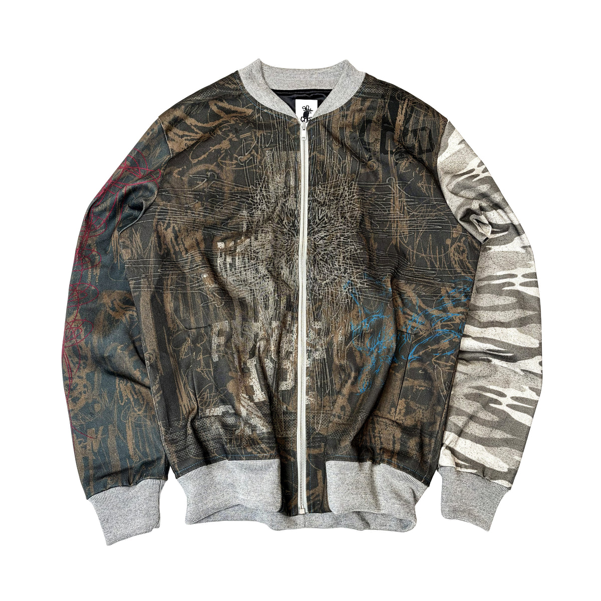 DENIM BOMBER JACKET